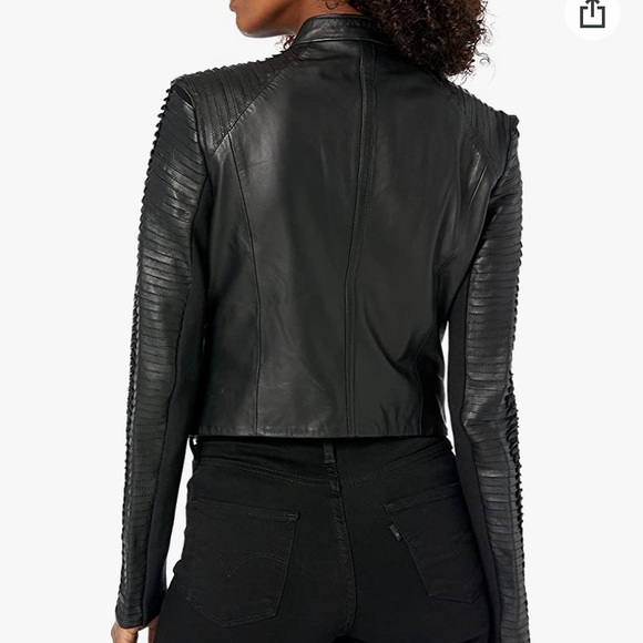 LAMARQUE  Leather jacket for women. - Picture 2 of 8